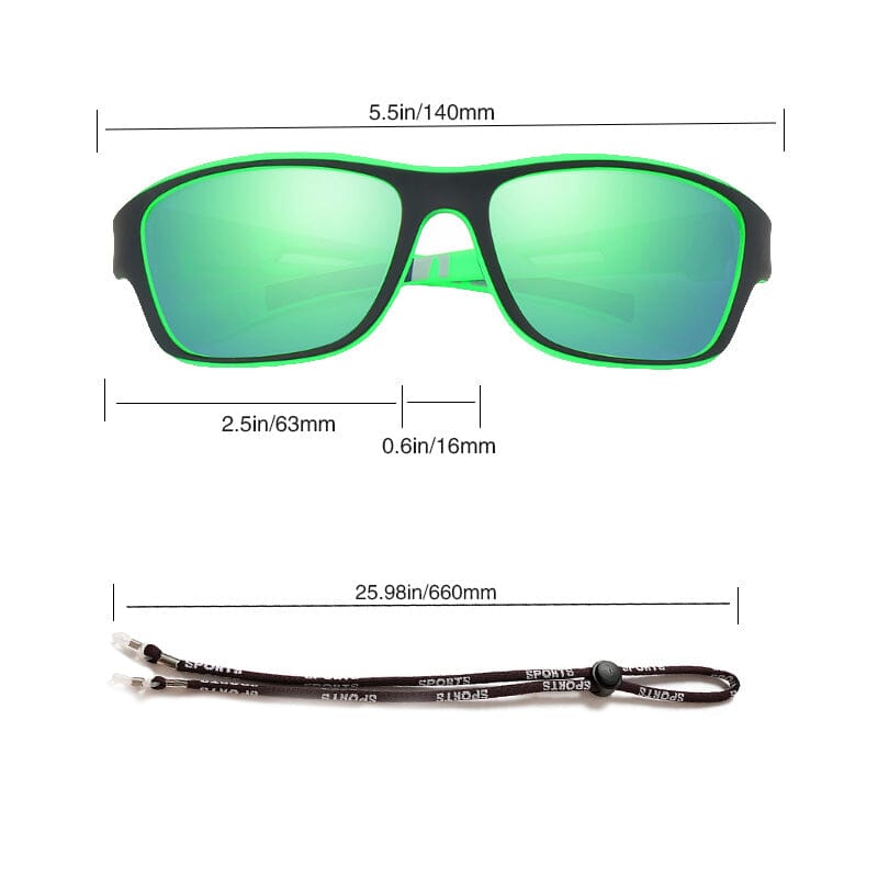 Polarized sports sunglasses: Ultimate anti-glare protection