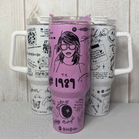 Taylor Swift Limited Edition rustfritt stål isolert glass