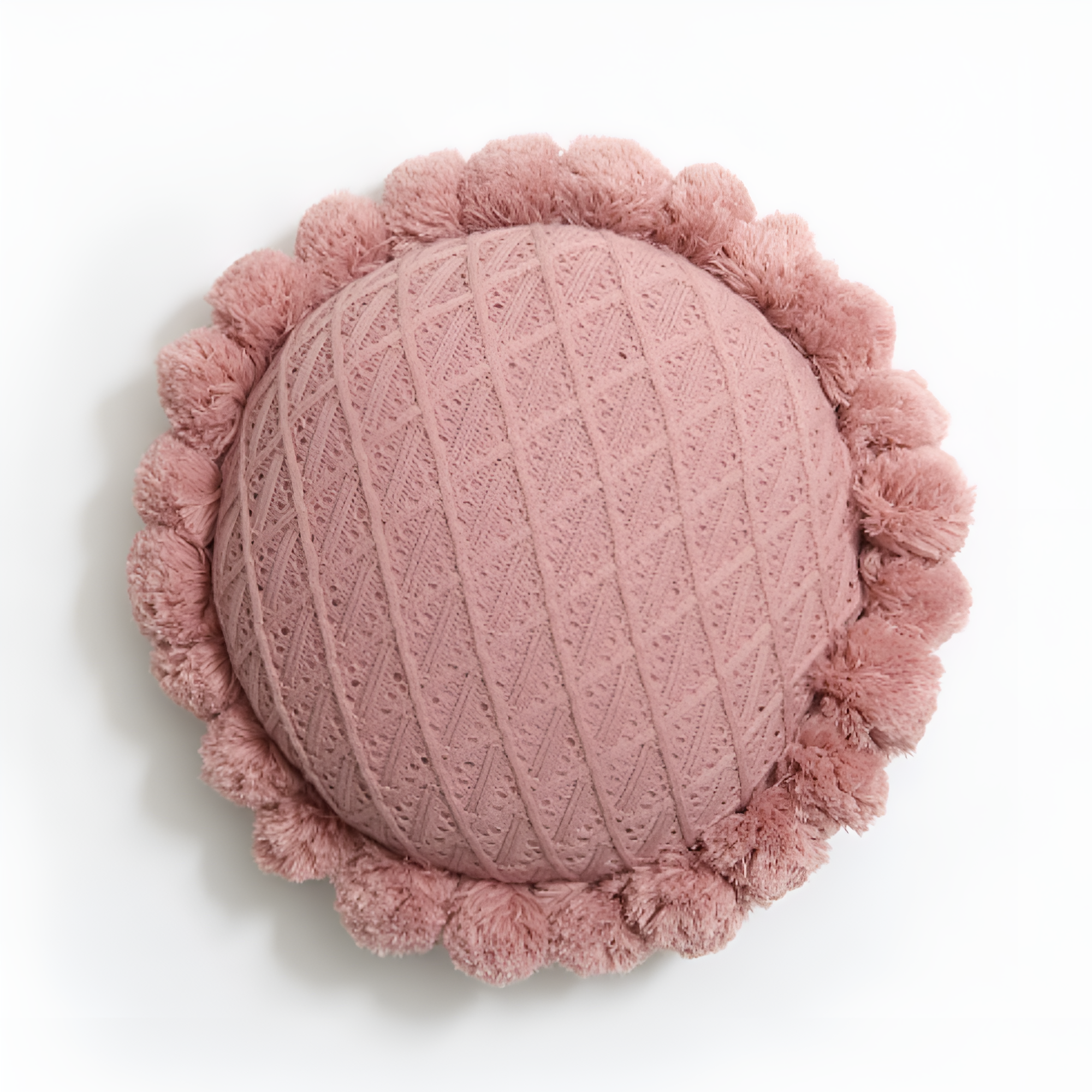 Cuscino Pom-Pom Girasole Chic