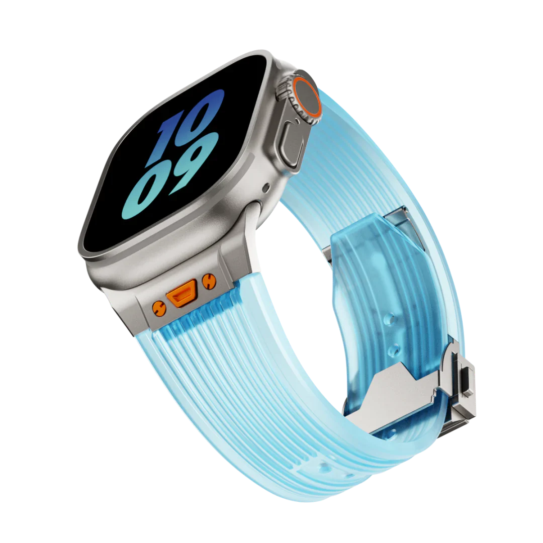 HB99 Transparent Silicone Band For Apple Watch