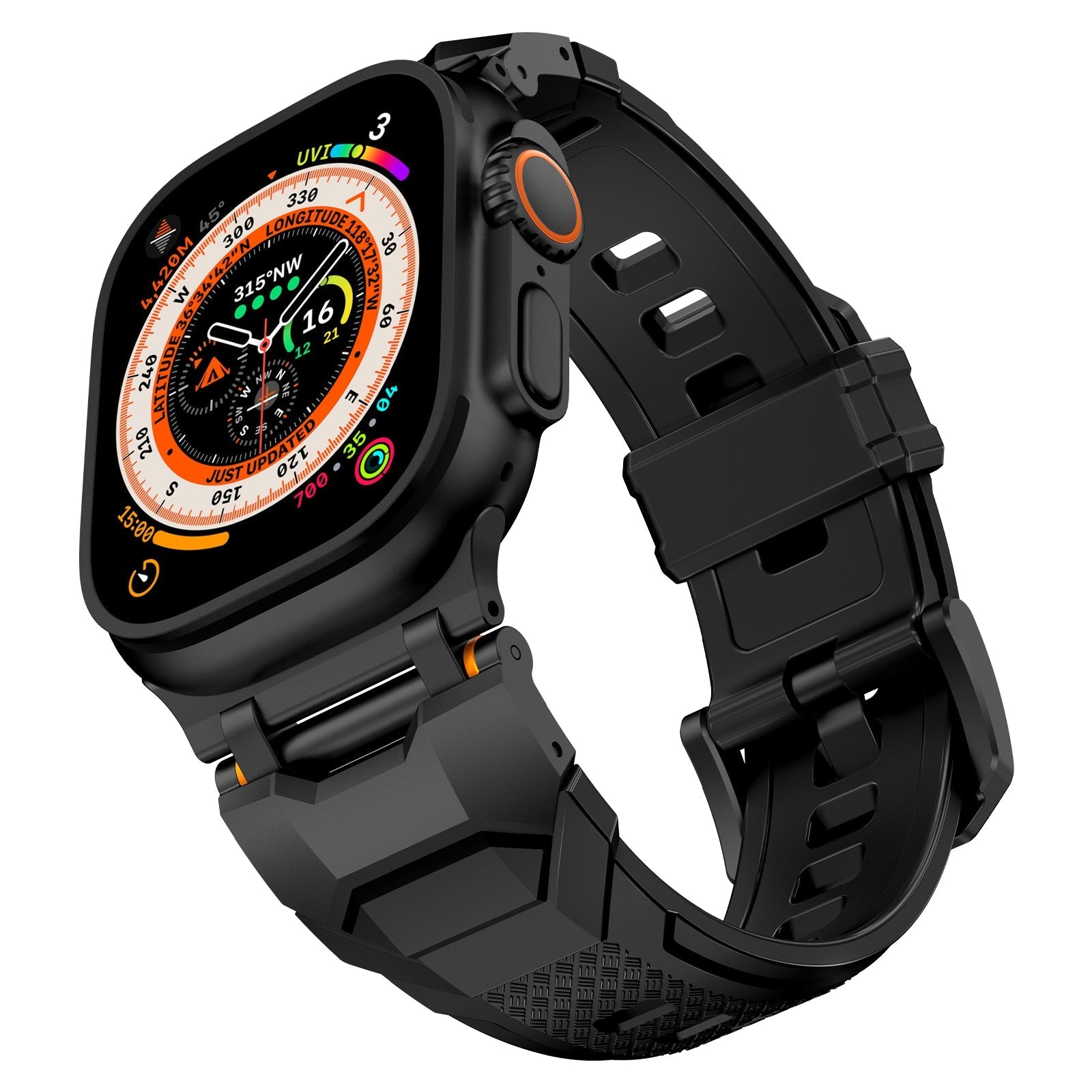 Sharp Wings FKM Rubber Band For Apple Watch