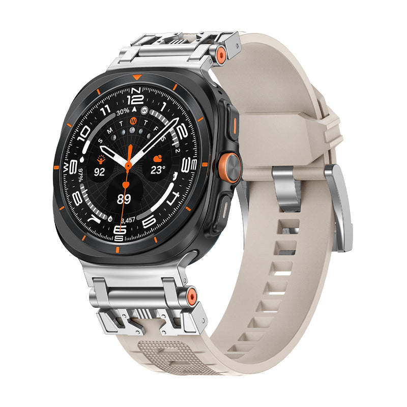 Pulseira de Silicone Armor para Samsung Watch 7 Ultra