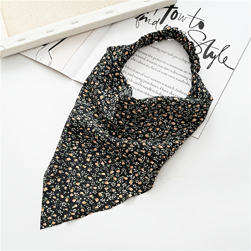 3Leaves Floral Hair Bandana