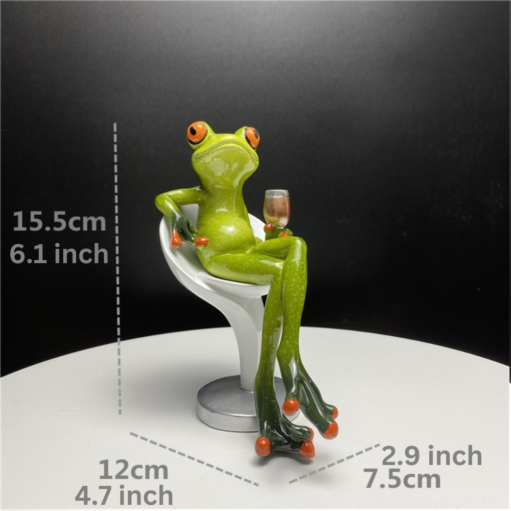 Vrimlo® Most Interesting Frog In The World Sculptures