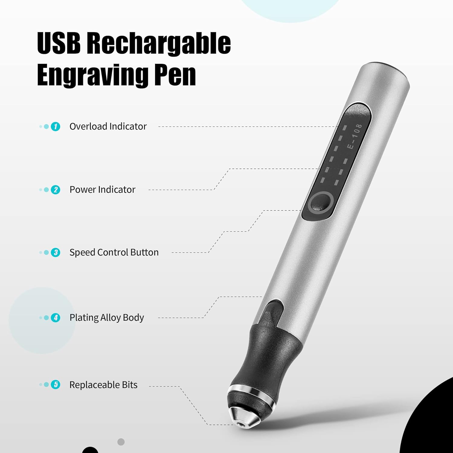 Cordless Engraving Pen – Perfect for 50+ Surfaces & DIY Projects