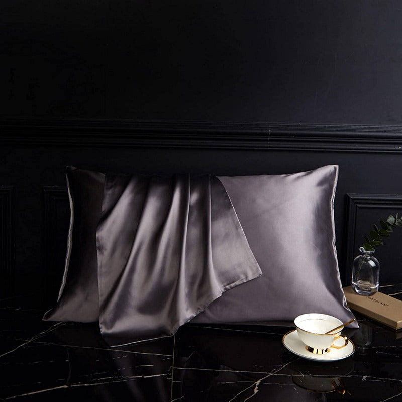 Vibrant Luxury Pure Mulberry Silk & Tencel Pillowcases