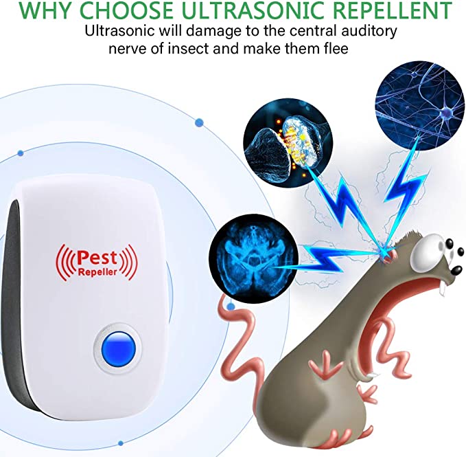 Ultraschall-Rattenvertreiber – Befreien Sie sich von Ratten in 48 Stunden oder KOSTENLOS