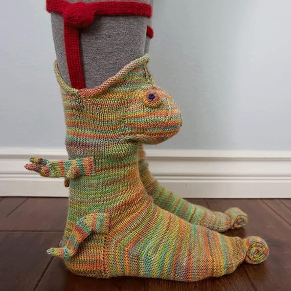 CROCODILE KNIT SOCKS