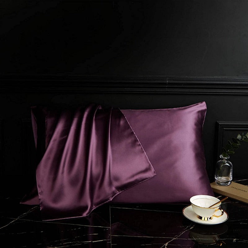 Vibrant Luxury Pure Mulberry Silk & Tencel Pillowcases