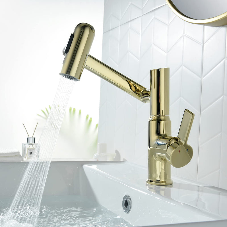 Intelligent Digital Display Bathroom Hot And Cold Basin Faucet