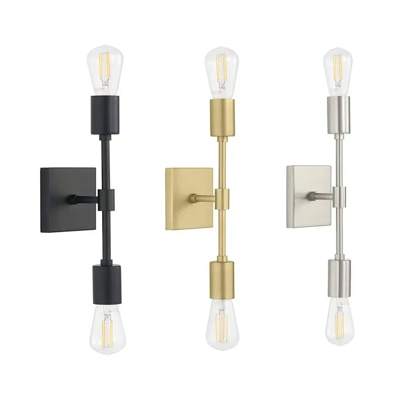 LuxeLine Twin Sconce