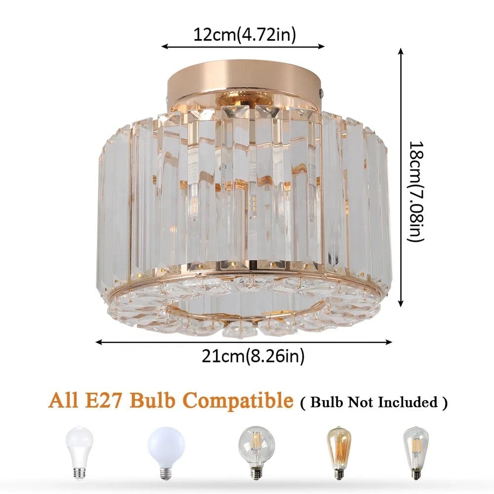 Lampa sufitowa Danielle Crystal