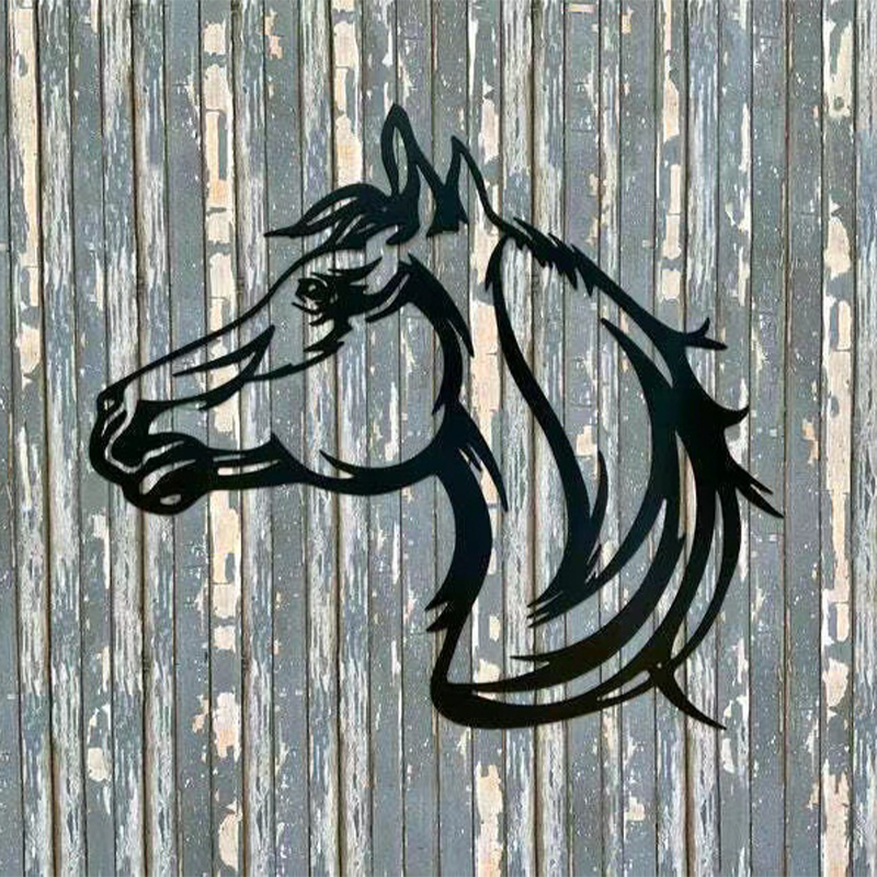 Farm Decoration - PeepFarm - Realistic Animal Design - Garden Metal Art