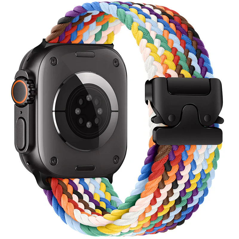 Nylon Fonott Szíj Apple Watch-hoz