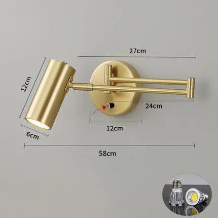 ÉtudeLum - Lumină de perete LED dimabilă pentru birou sau dormitor