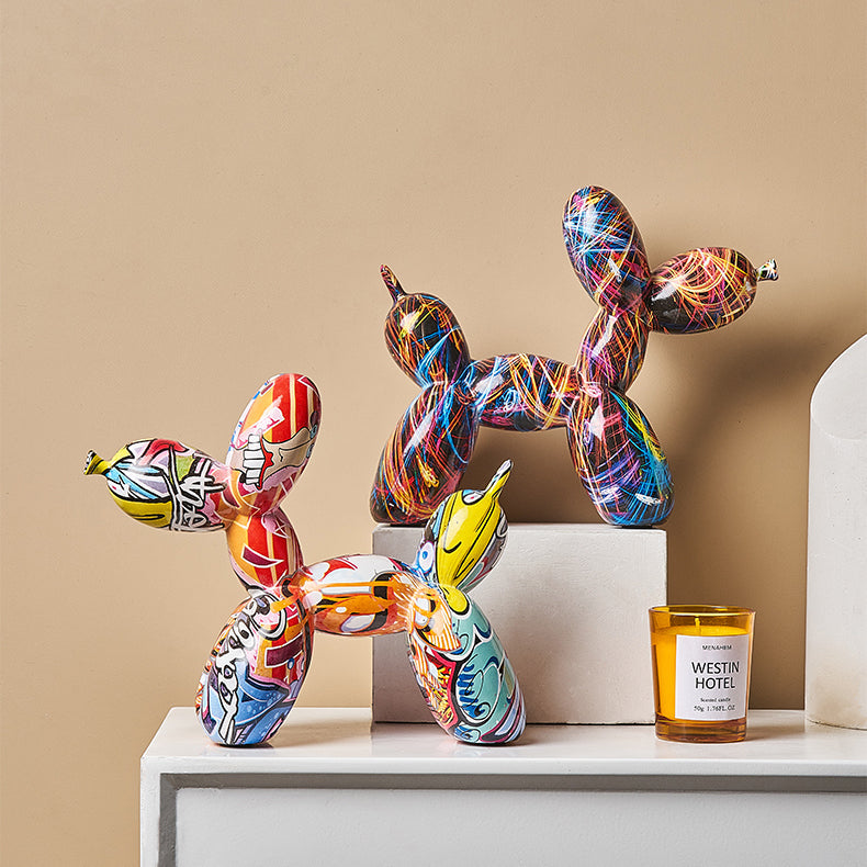 Abstrakt graffiti statuette