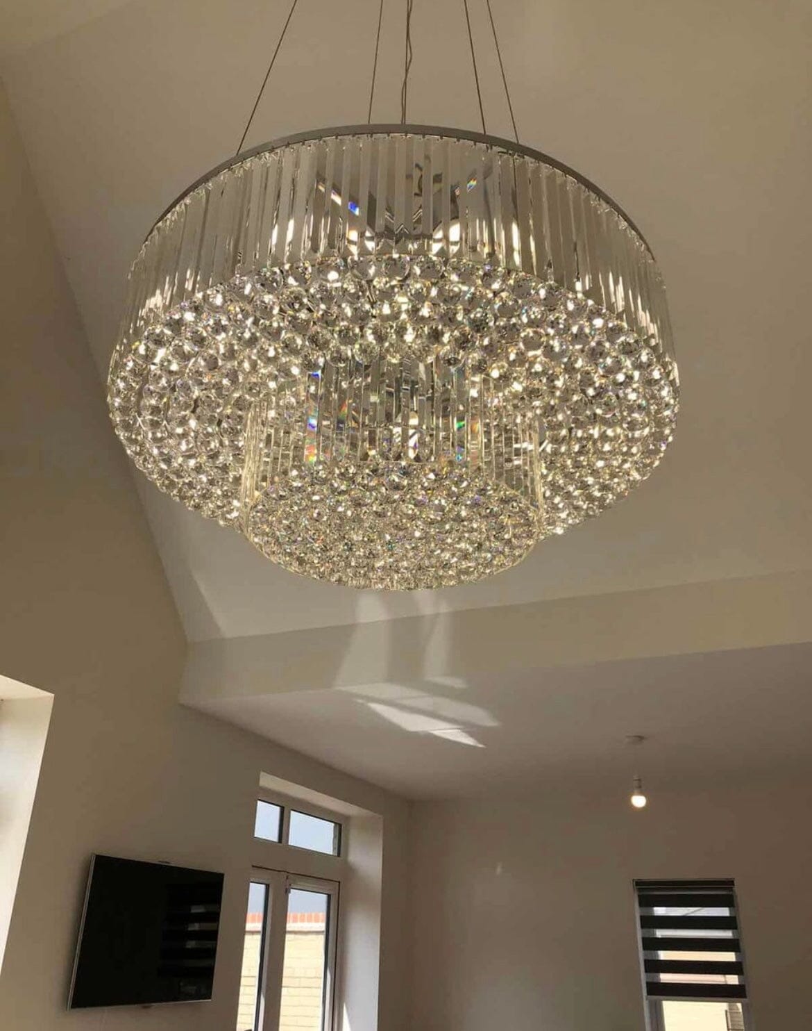 Chandelier en cristal Rosalina