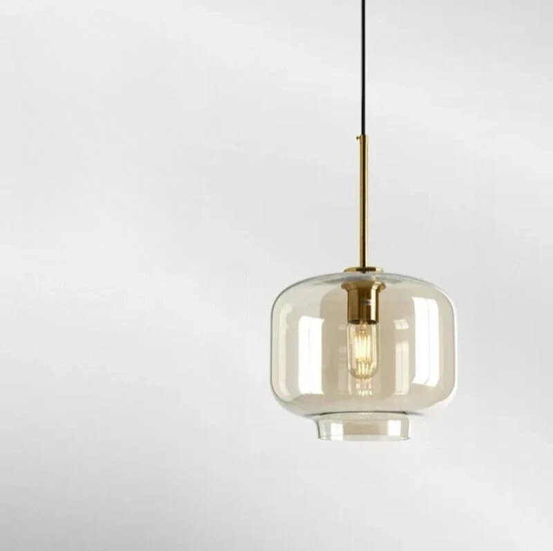 GlasNord - Elegante lampada a sospensione scandinava