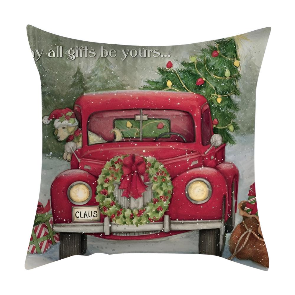 Housse de coussin Cardinal de Noël