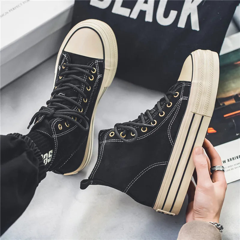 Vanguard Suede Platform High Tops