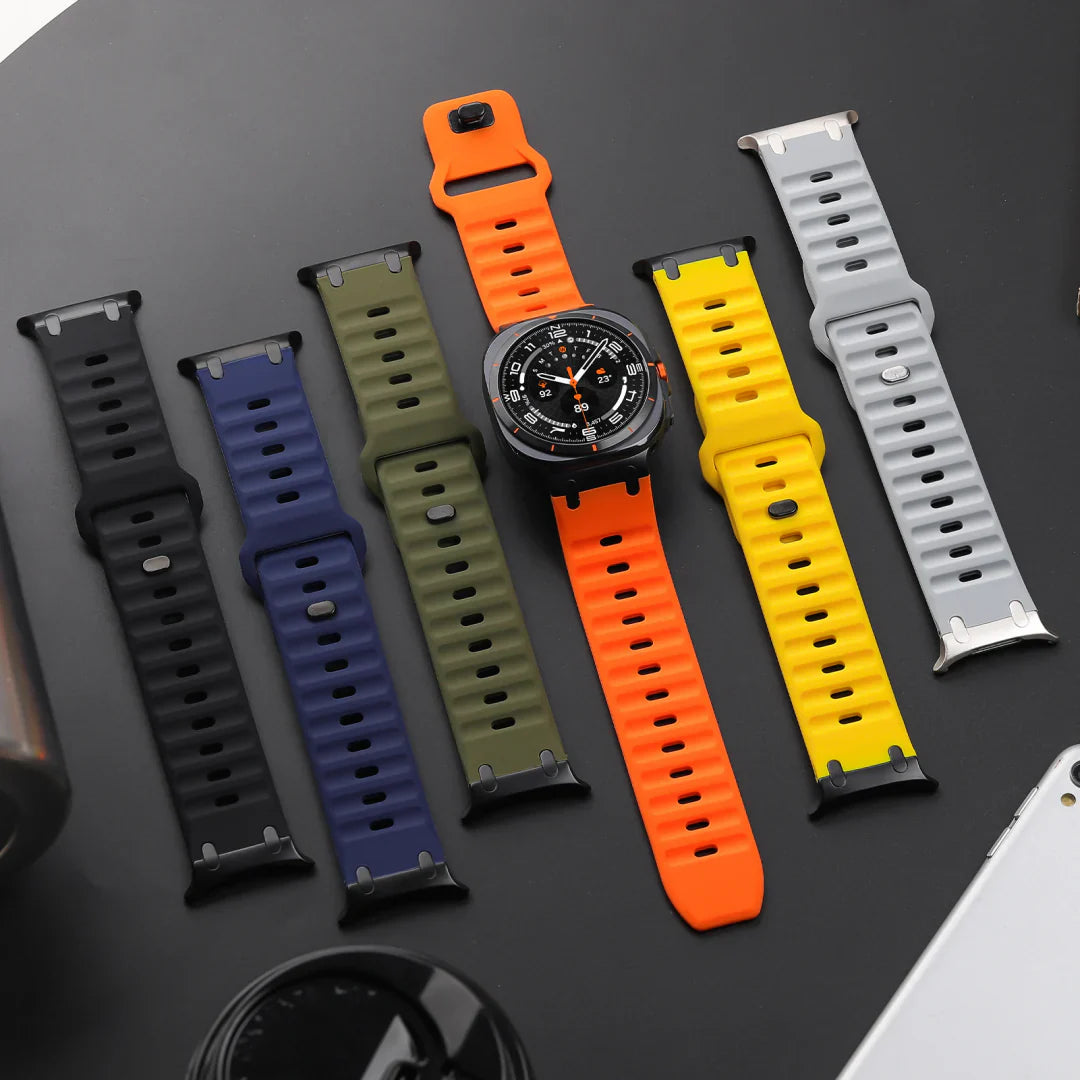 Sport Szilikon Szíj Samsung Galaxy Watch Ultra-hoz