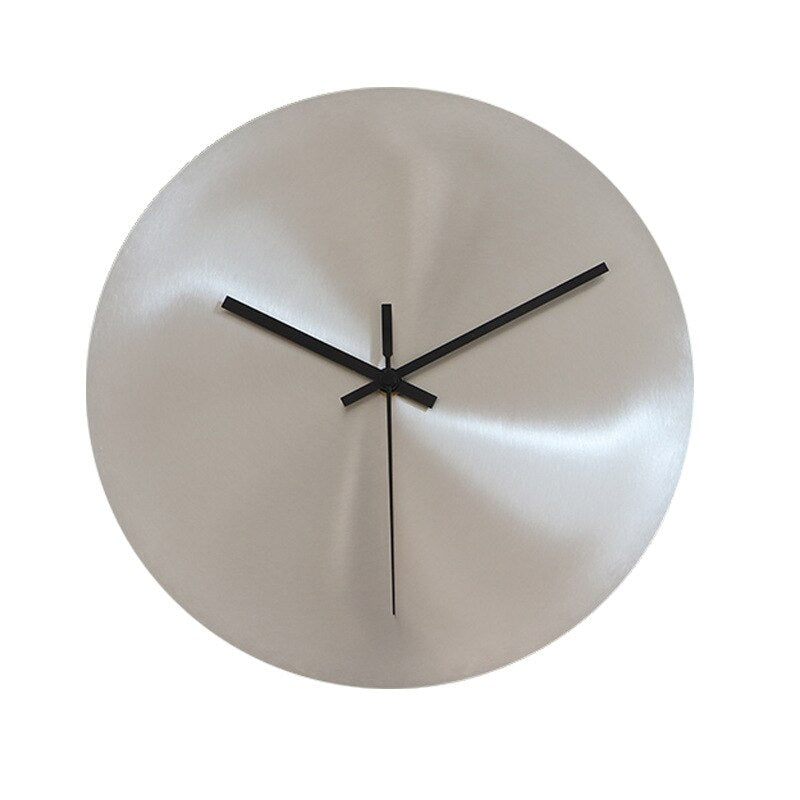 Minimalist Stainless Steel Wall Clock - Stylish and functional!