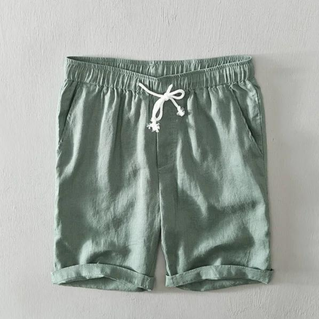 LinLux - 100 % pellavaiset shortsit miehille