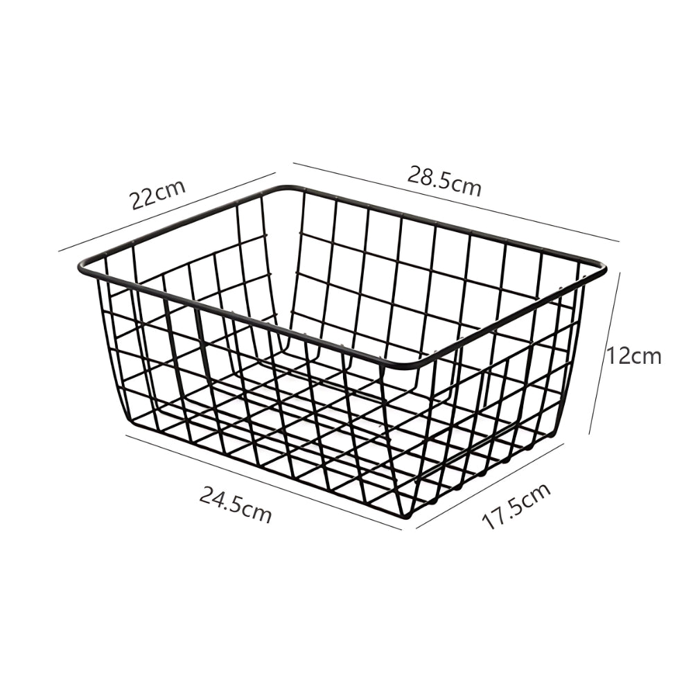 Cesta de Almacenamiento de Alambre Duradera