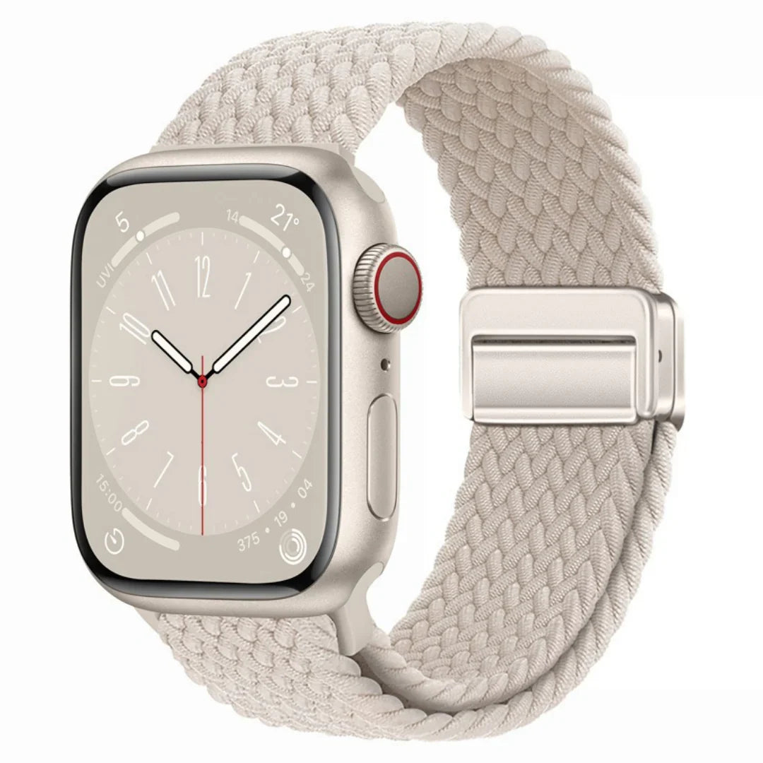 Magnetische Nylon Band Voor Apple Watch