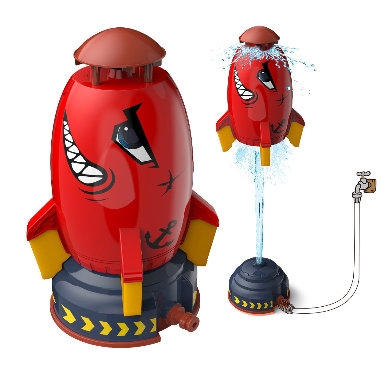 Flying Water Rocket™ - A splashing water adventure - Water jet rocket