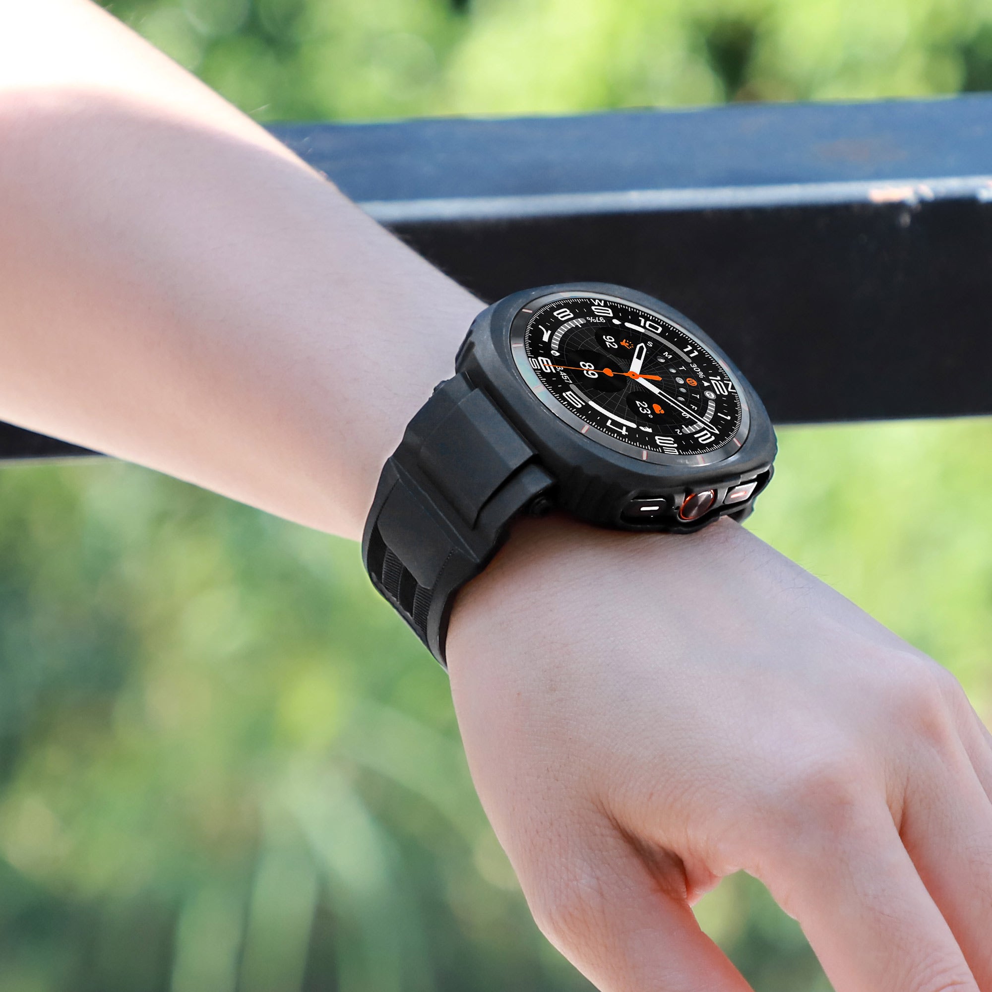 Sport TPU Szíj + Tok Samsung Galaxy Watch Ultra 47mm-hez