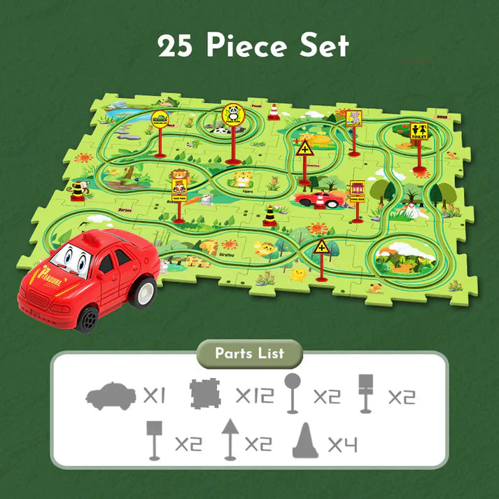 FunTrack™ - Puzzel Racer Spel