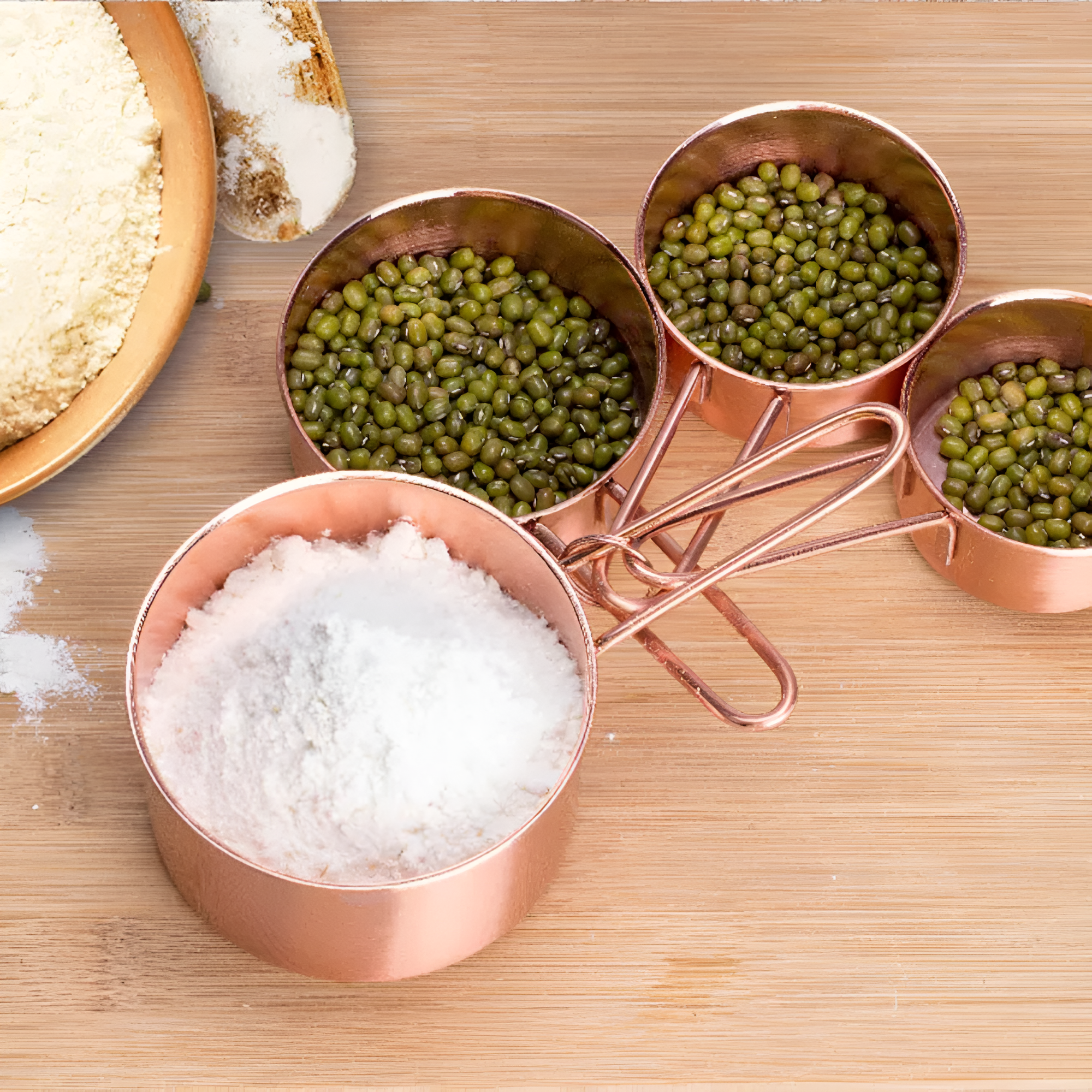 Stainless Steel Measuring Cup | 4Pcs Set