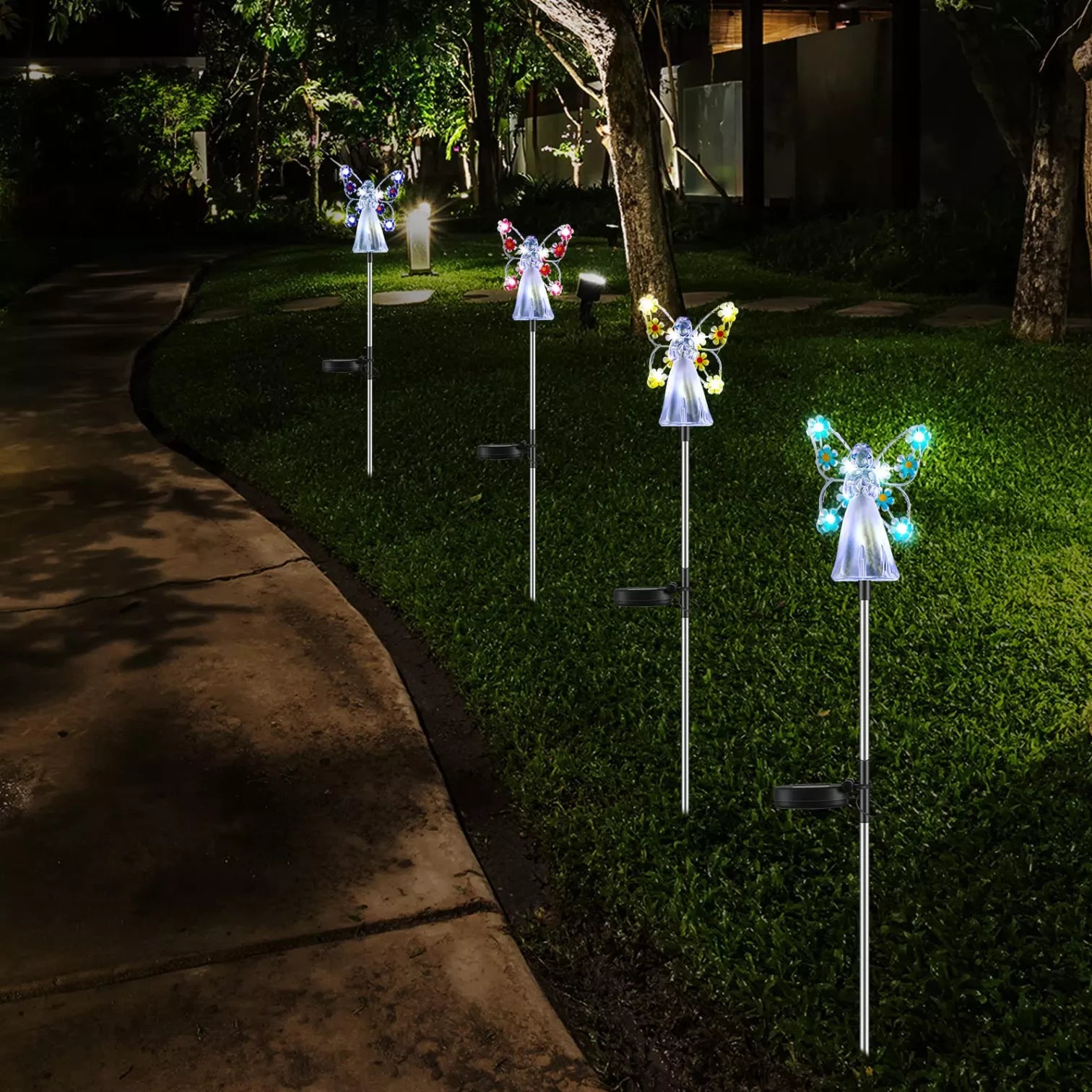 Angelicglow - Decorative solar bulbs for garden