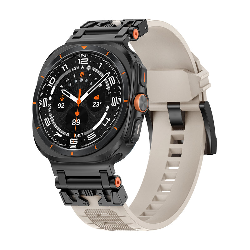 Pulseira de Silicone Armor para Samsung Watch 7 Ultra