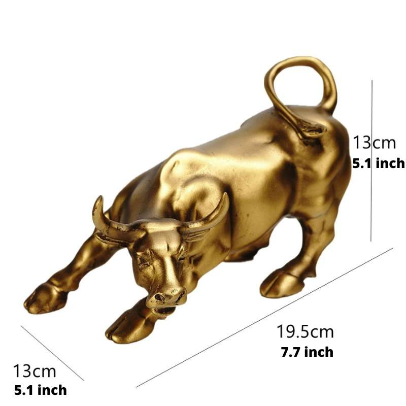 Vrimlo® Wall Street Bull Statue