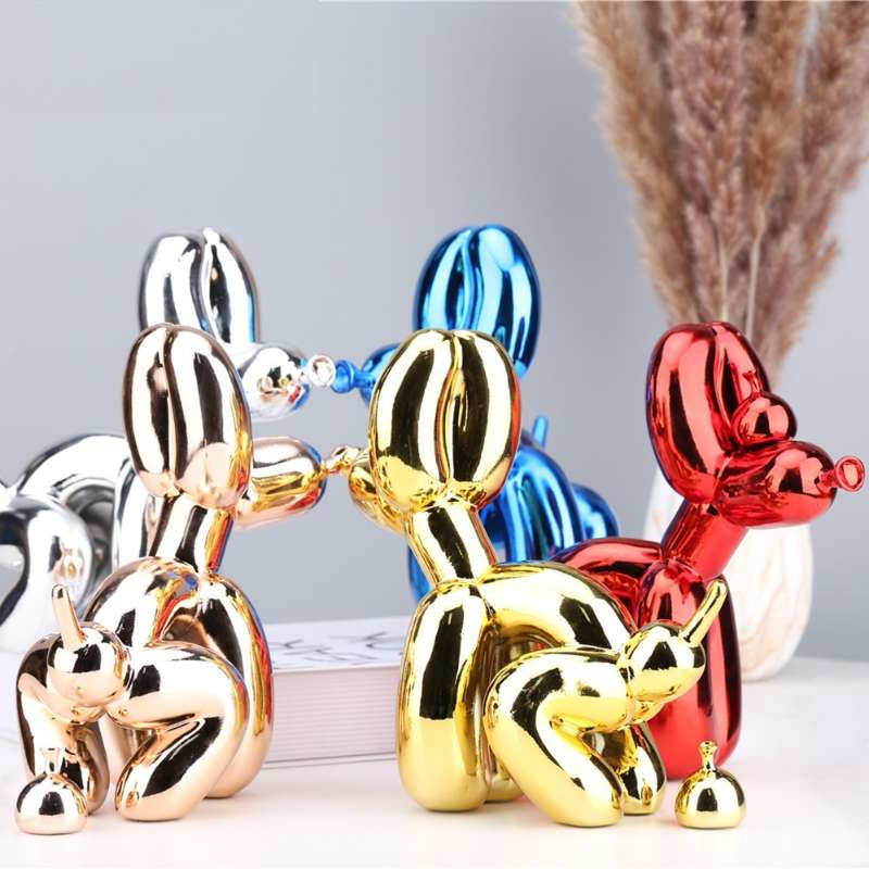 Vrimlo® Balloon Dog Doing Business Sculpture