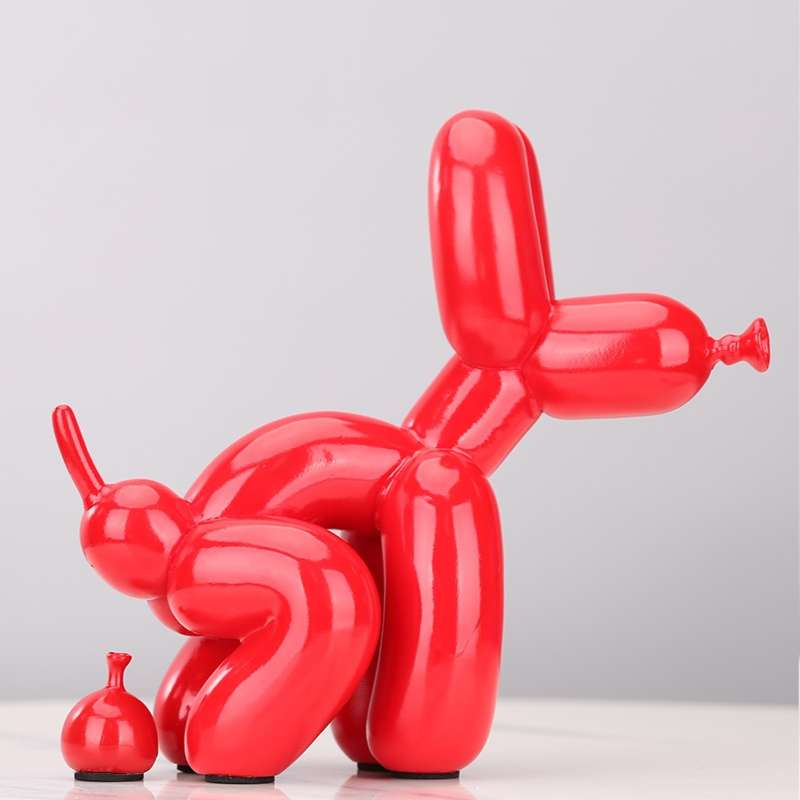 Vrimlo® Balloon Dog Doing Business Sculpture