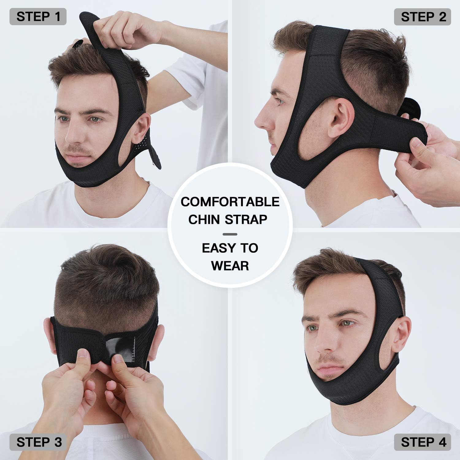 Anti-Schnarch Chin Strap for Sleep Apnea