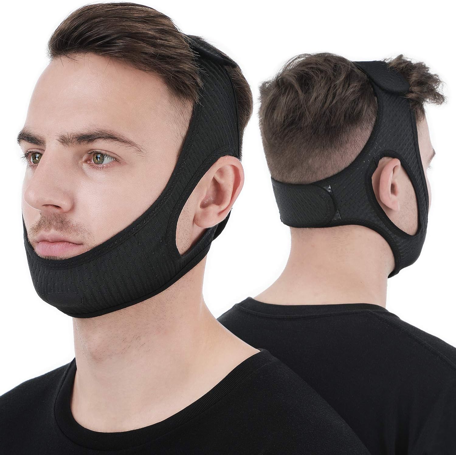 Anti-Schnarch Chin Strap för sömnapné