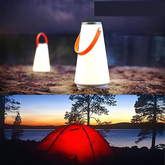 Bærbar LED campinglys for utendørs