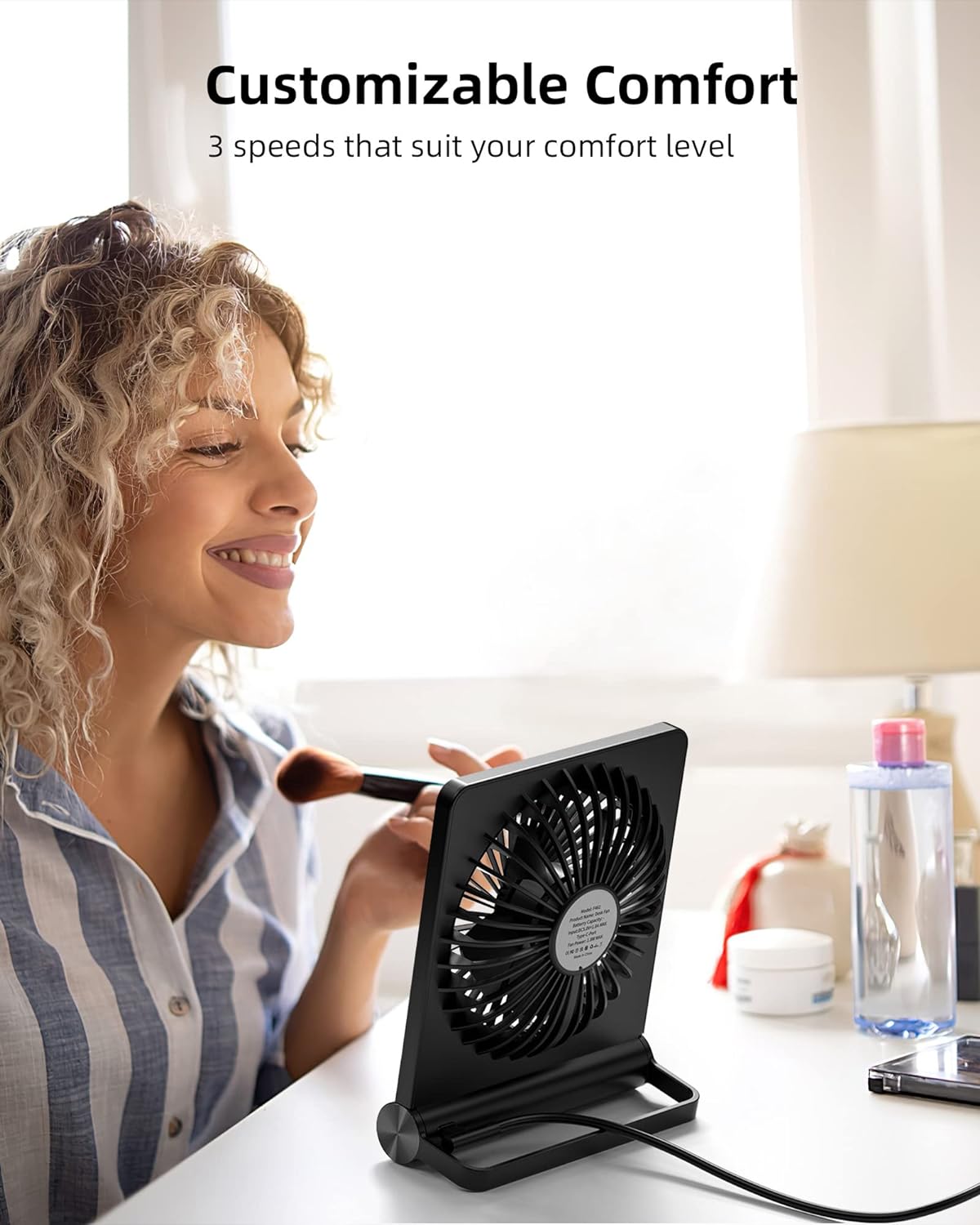 Starker Wind Ultraleiser Small Table Fan