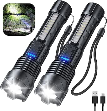 PowerFlash™ - Powerful Flashlight | Rechargeable, waterproof + 7 different modes!