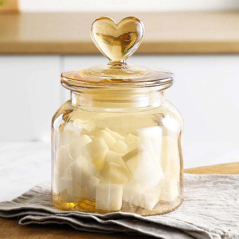 Farmhouse Airtight Glass Storage Container Jars