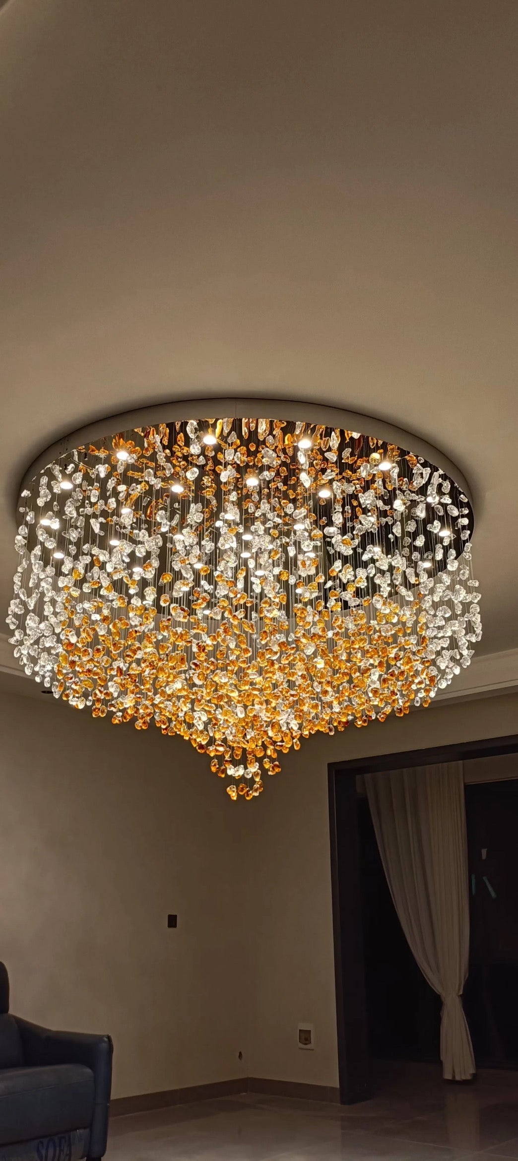 Vrimlo Modern Stone Chandelier