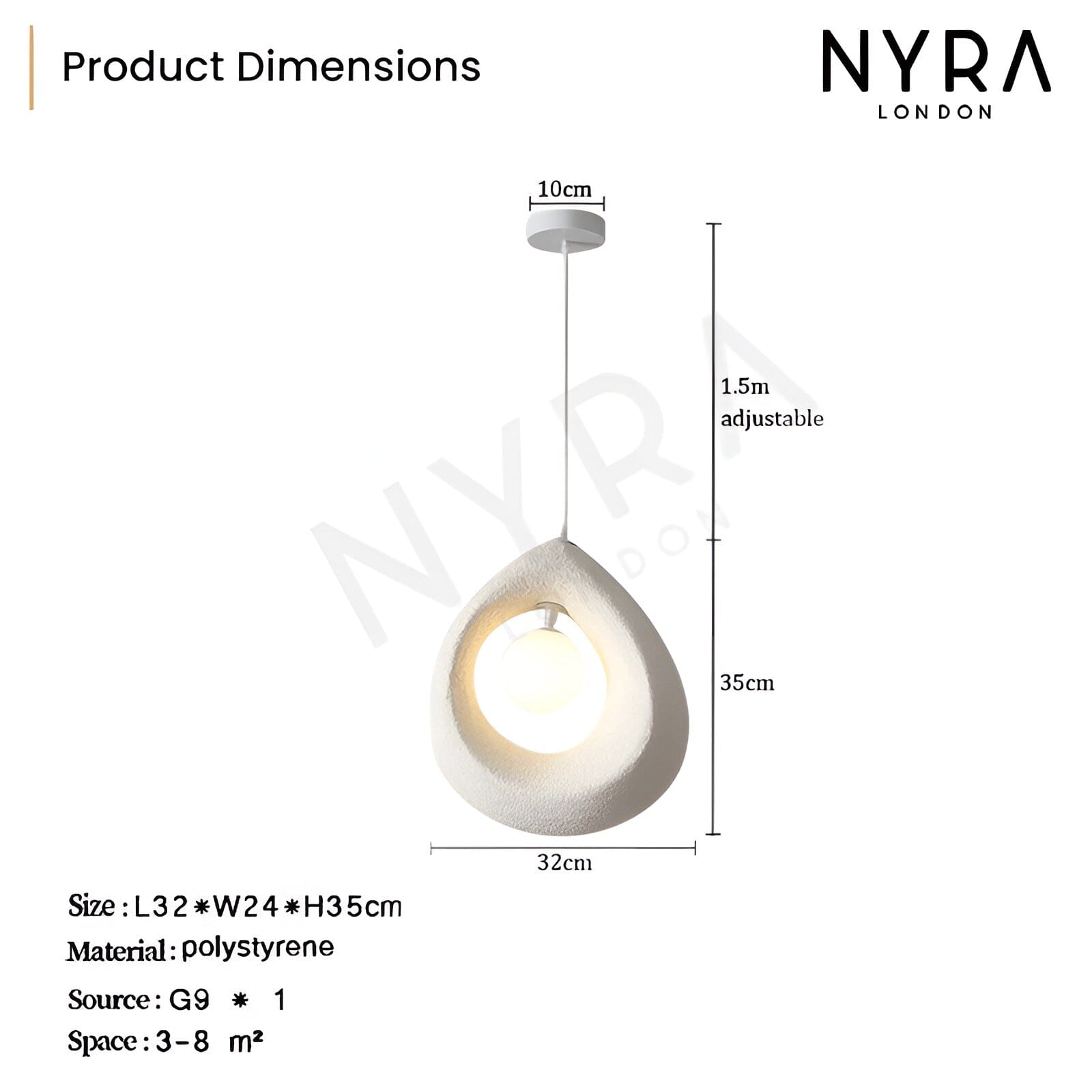 Hayami Resin LED riipukset