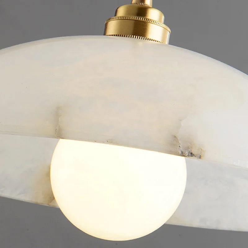 Inigo Marble Alabaster Hanging Lamps