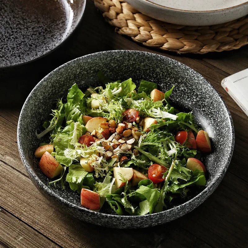 Plato de Ensalada de Porcelana Vrimlo