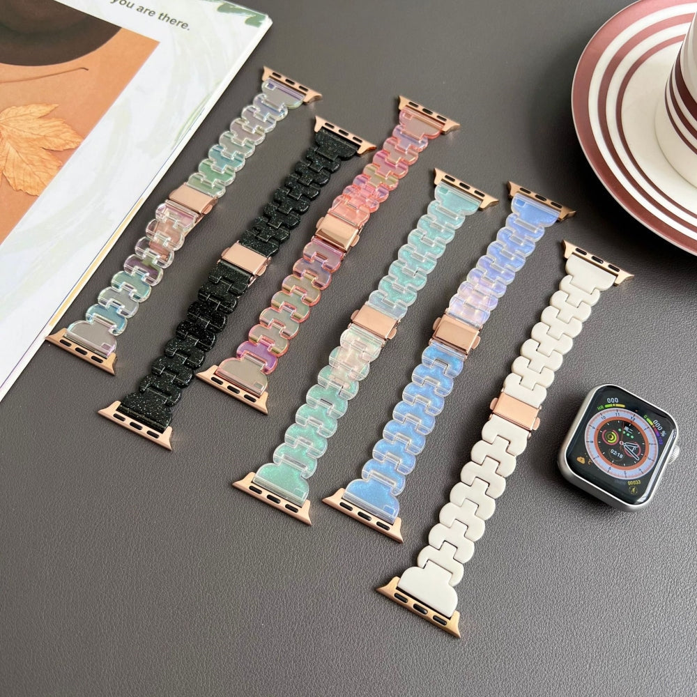 Pulseira de Resina de Pétala para Apple Watch