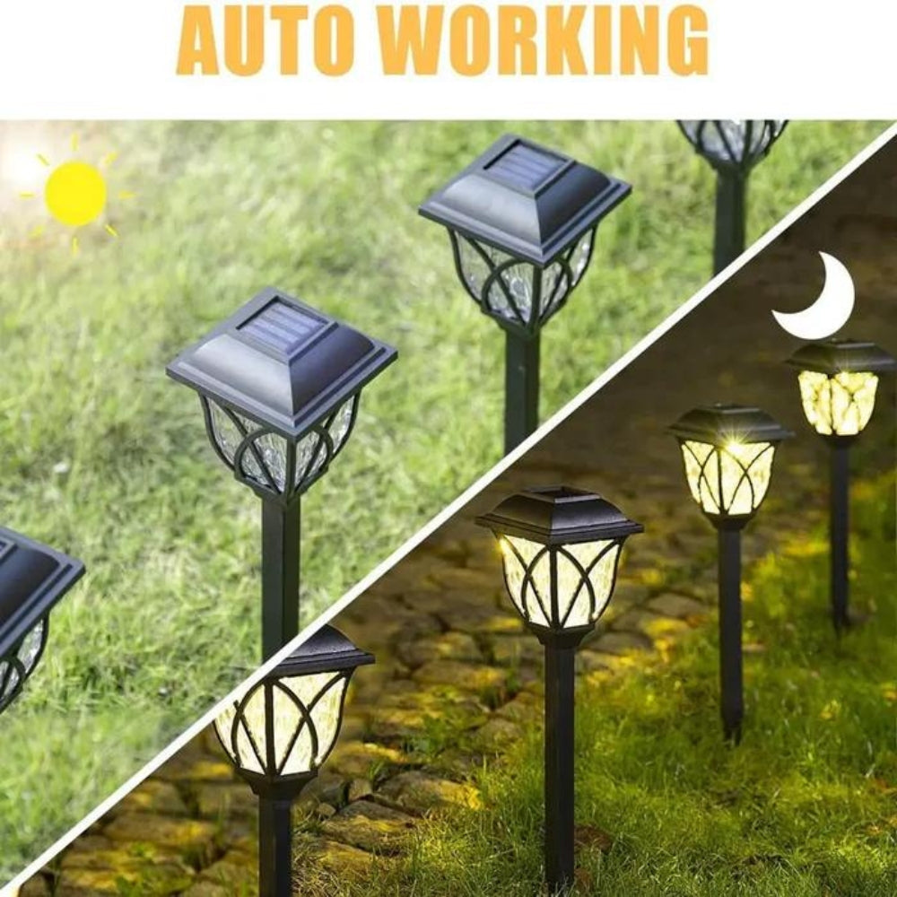 Pack de lanternes de jardin solaires